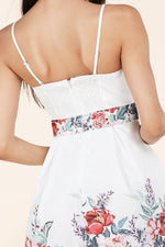FLORAL MINI DRESS - PRIVILEGE 