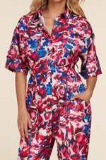 FLORAL JUMPSUIT - PRIVILEGE 