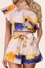 TWO PIECE ARTIST SHORT SET - PRIVILEGE 